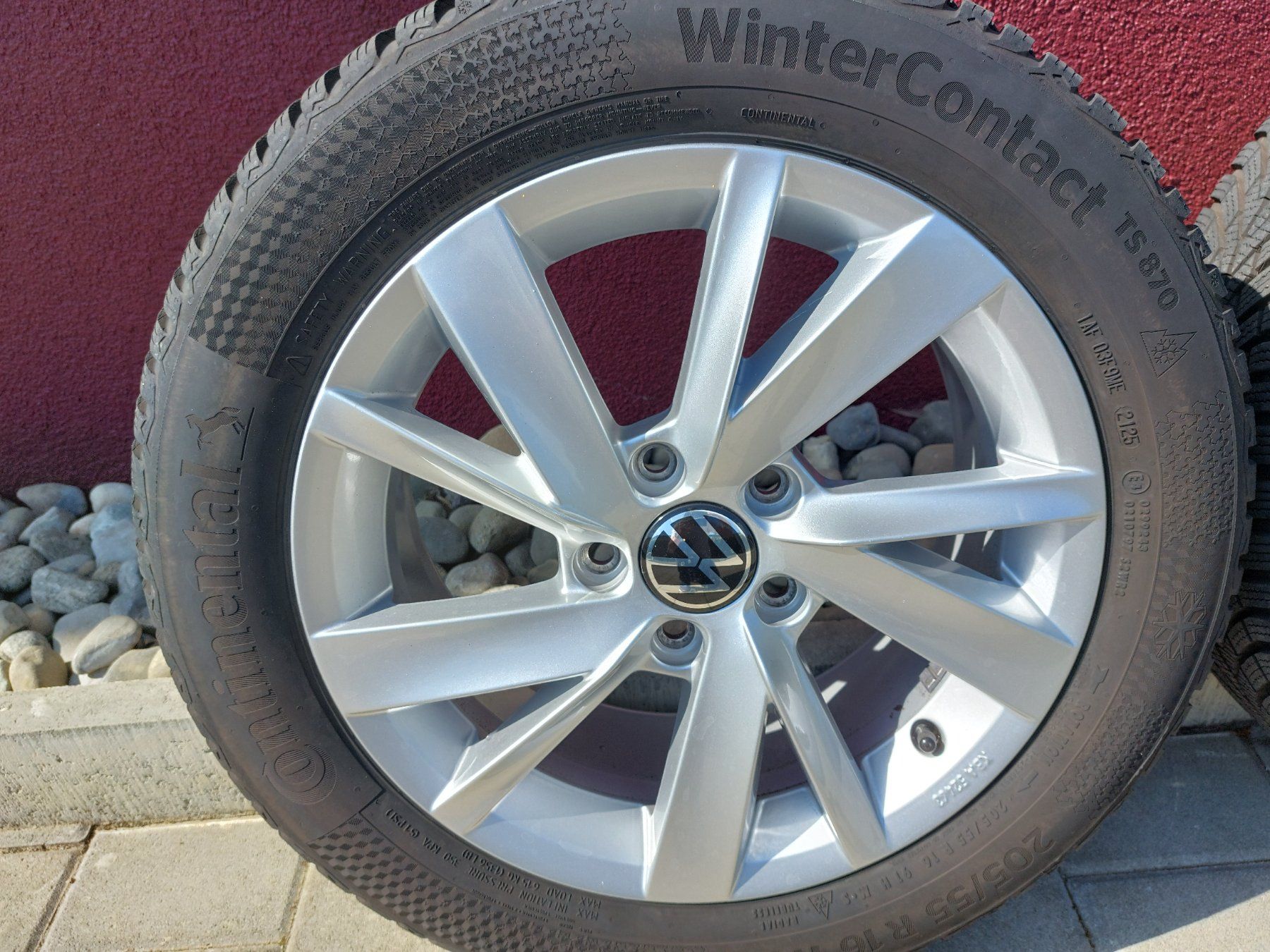 Volkswagen Pneumatici & Ruote complete: 4 roues hiver golf 8 – Usato da Cousset venduto da alpiq64 6