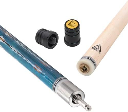 Stecche da biliardo: 58 Pool-Queue 21oz 13 Spitze Billard-Queue Irish Wrap blau – Nuovo e nell'imballaggio originale da Hundwil venduto da pak_b5sl 4