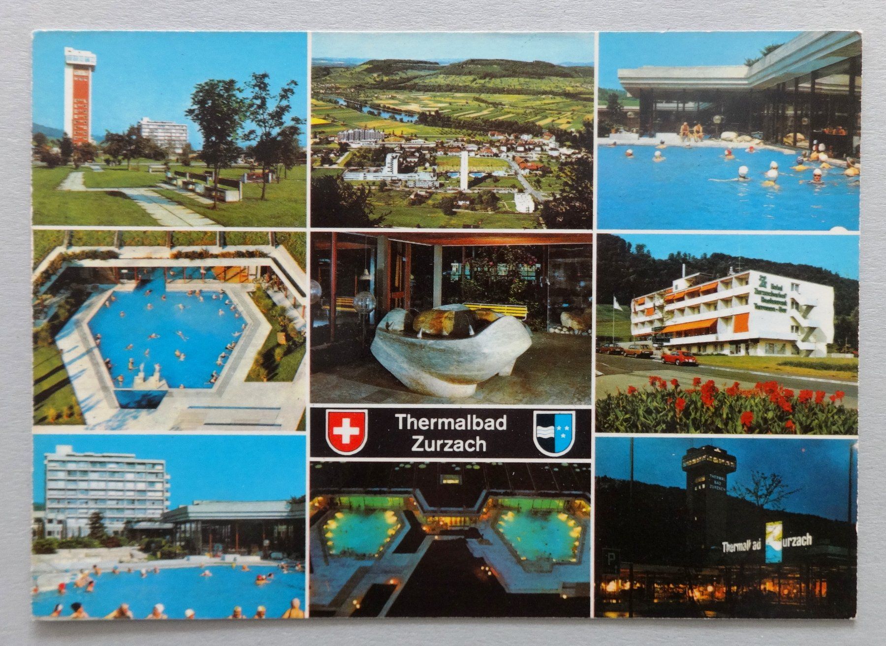Ansichtskarten: Thermalbad Zurzach – Defekt aus Fétigny von Billy2miny