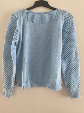 Damen Pullover hellblau Grösse L