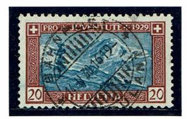 Pro Juventute J51 Vollstempel Bahnpost