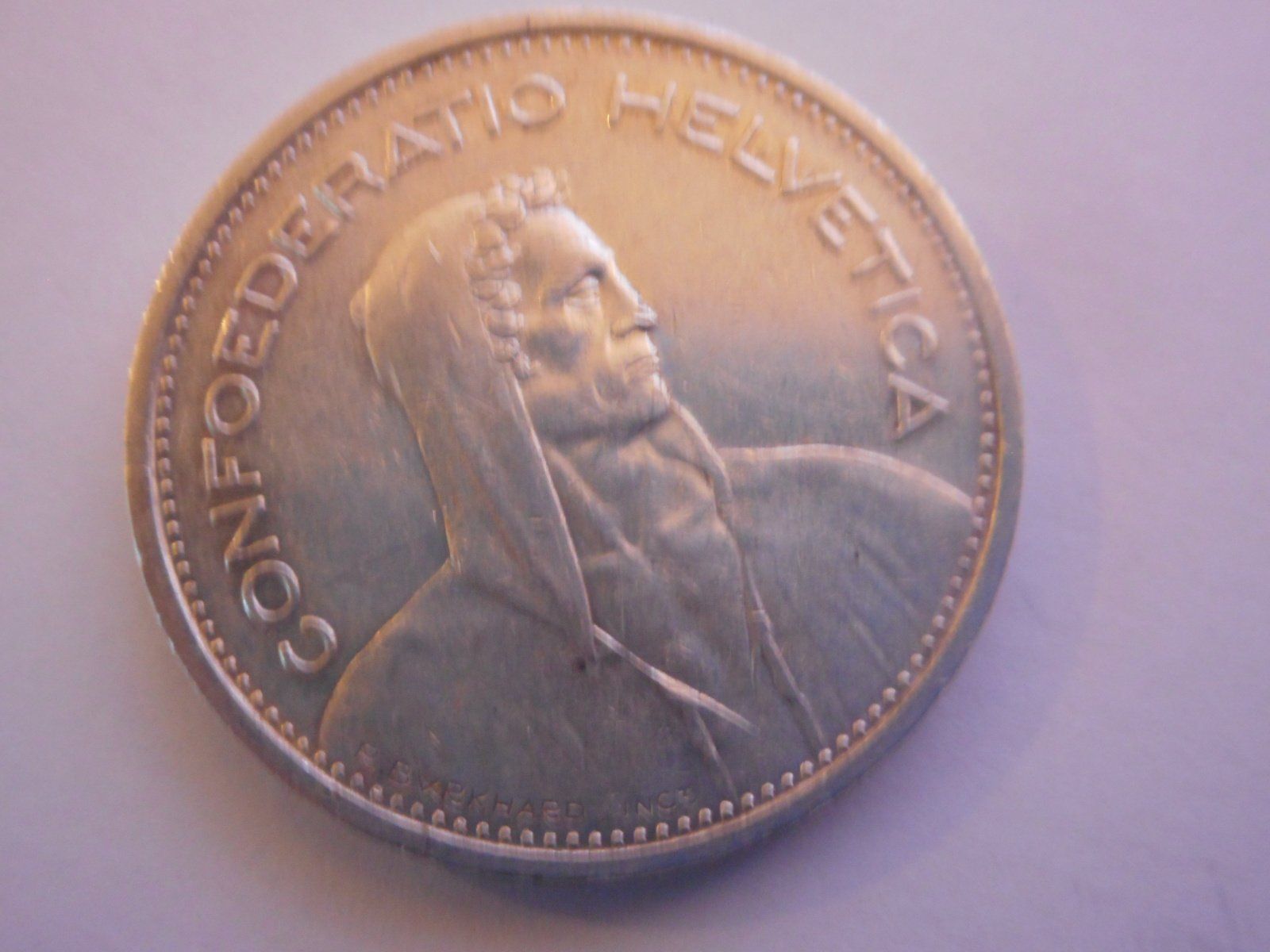 Tutti le monete: 5 Fr. 1952 silber rar – Usato da Kriegstetten venduto da pizlad2010 5