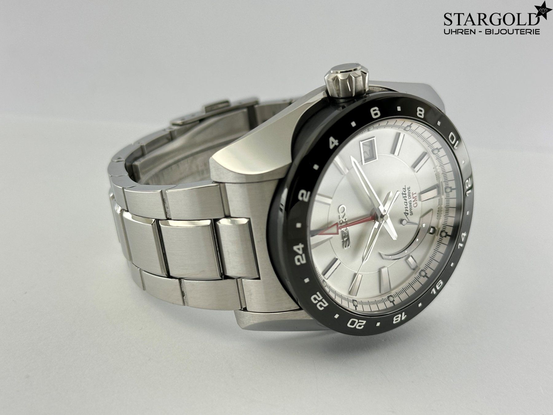 Seiko Orologi: Seiko Ananta Spring Drive GMT - – Usato da Zürich venduto da Stargold-Uhren 4