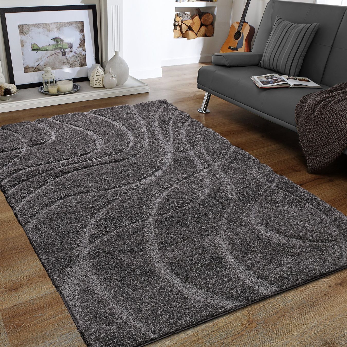 Tappeti: Hochflor-Teppich Luxus 3503, 160x230cm – Nuovo e nell'imballaggio originale da Reinach AG venduto da carpethouse 8