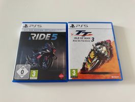 Ride 5 and TT Isle of Man, Sony Playstation 5, PS5