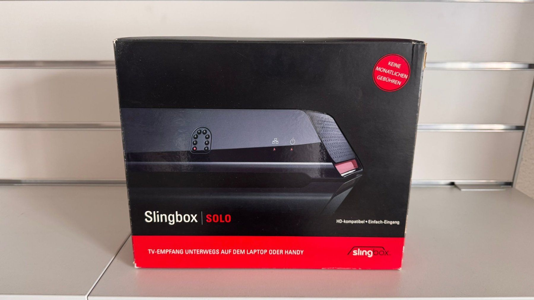 Lettore multimediale & Streamer: Sling Media Slingbox SOLO Network Media Player – Nuovo e nell'imballaggio originale da Dietlikon venduto da SAT-SWISS