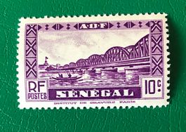 BRIEFMARKEN AUS  Senegal Faidherbe-Brücke  UNGESTEMPELT 