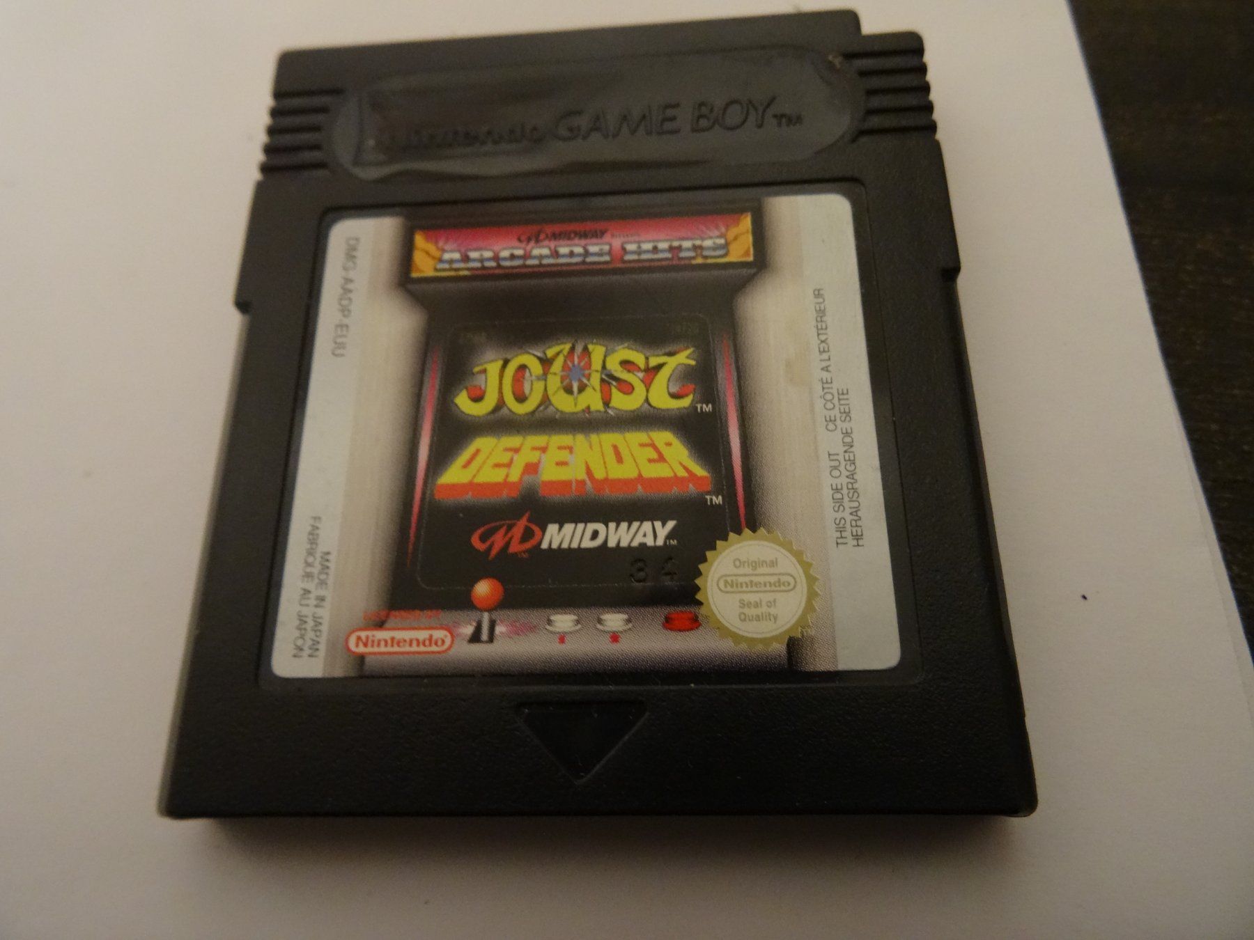 Nintendo Jeux: Midway Arcade Hits - Joust Defender GAMEBOY COLOR – D'occasion à Olten par Disc-Ausverkauf