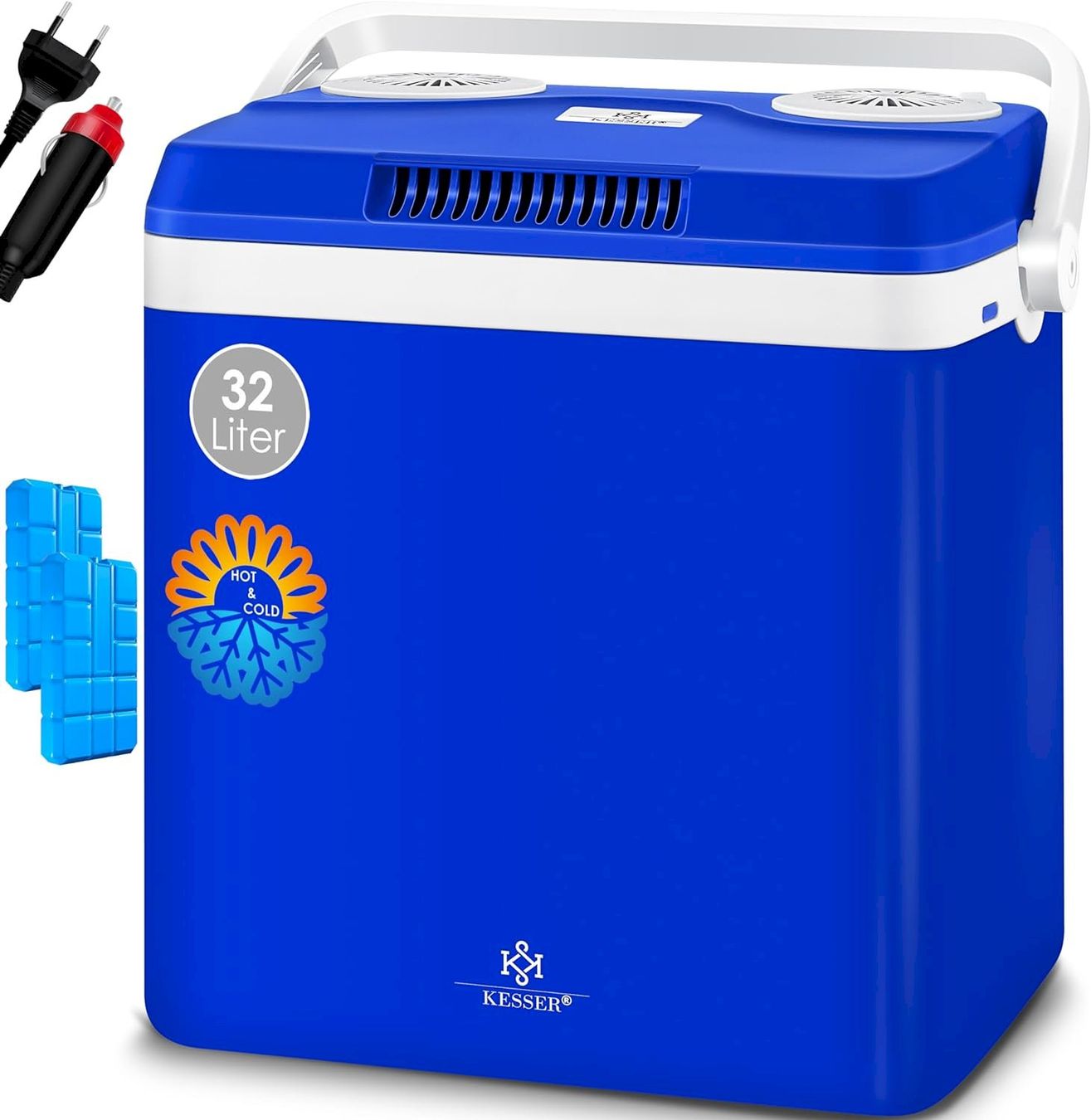Mobicool Kühlschränke & Kühlen: KESSER 32L Kühlbox Blau – Neu und originalverpackt aus Bottighofen von zaap