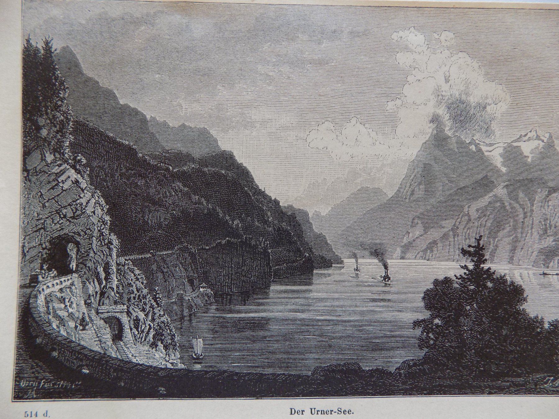 Gravures: Urnersee – D'occasion à Risch par Antikfee 3