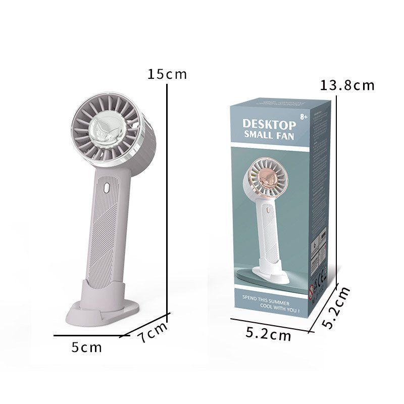 Ventilatori: Mini ventilateur portable USB 110g pile rechargeable – Nuovo e nell'imballaggio originale da Morges venduto da All4nature 3