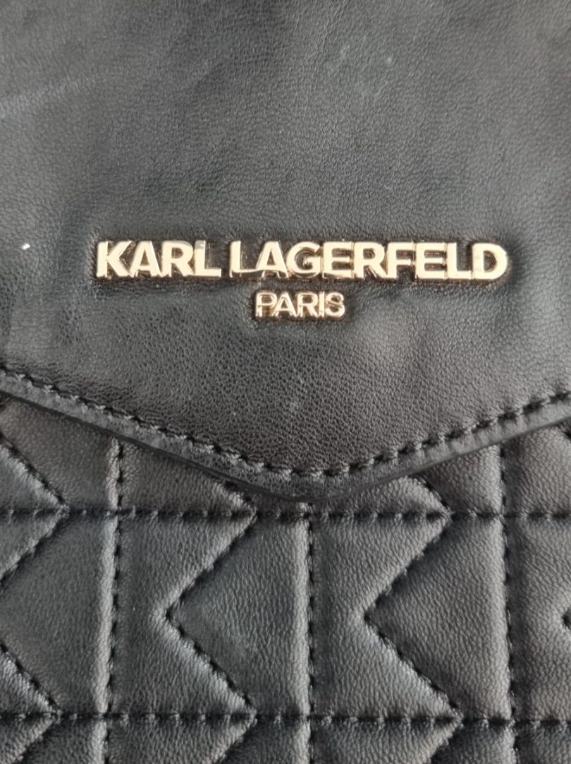 Karl Lagerfeld Borse da donna: Karl Lagerfeld Handtasche schwarz – Usato da Wangen SZ venduto da summus 4