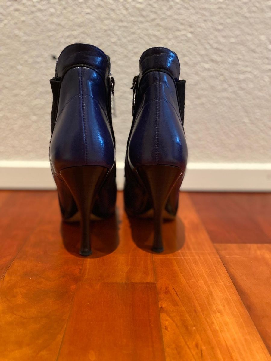 Scarpe da donna: Stiefeletten Tabitha Simmons Leder blau – Usato da Zug venduto da Markan67 1
