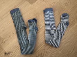 NEU 2x Strumpfhose, Gr. 122/128, tchibo