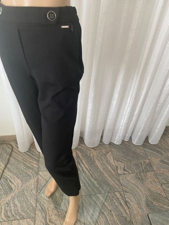 Perfekter Auftritt mit dieser Damenhose, schwarz, Gr. 38(19)