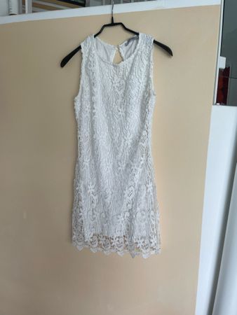Weisses Sommerkleid von Pull&Bear, Grösse L, Top Zustand