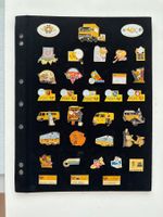 34 Pin's ver. Postfahrzeuge, Busse und Liefer-Fahrzeuge