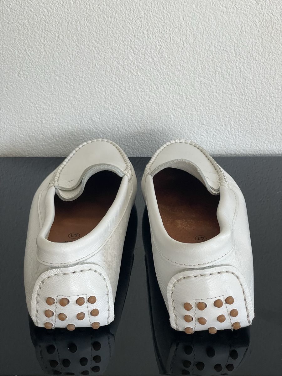 Scarpe da donna: Mocassins 5 PUNKT white leather size 41 – Usato da Richterswil venduto da Prangins9 4