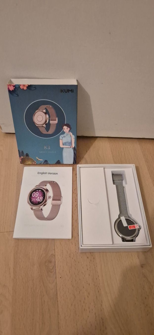 Smartwatch: KUMI Smartwatch K3 Silber – Nuovo e nell'imballaggio originale da Windisch venduto da LaubAir 4