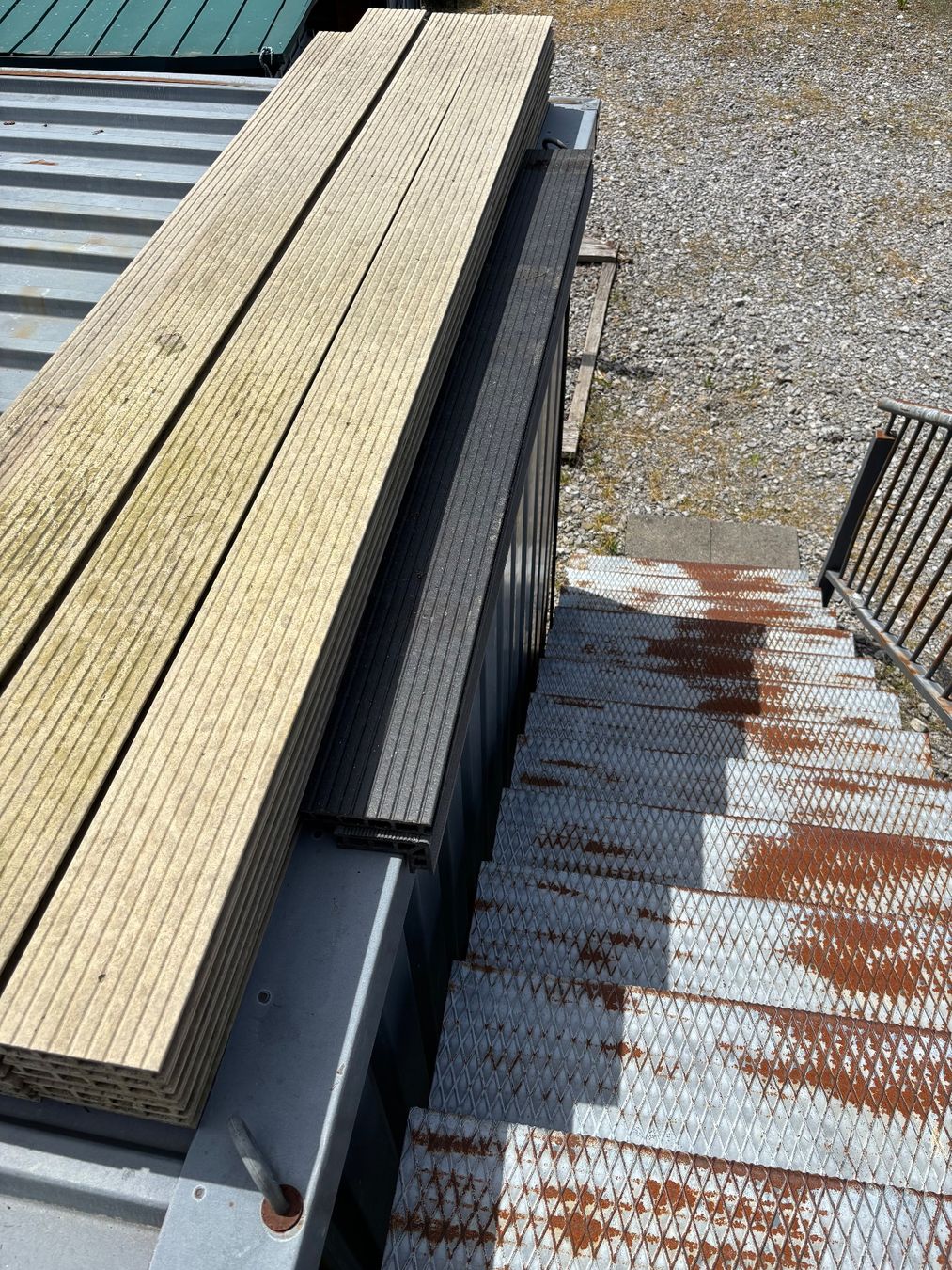 Altro in Decorazioni & Accessori: Podest Gartenpodest Wohnwagenpodest Plattform – Usato da Dietschwil venduto da Weasel44 6