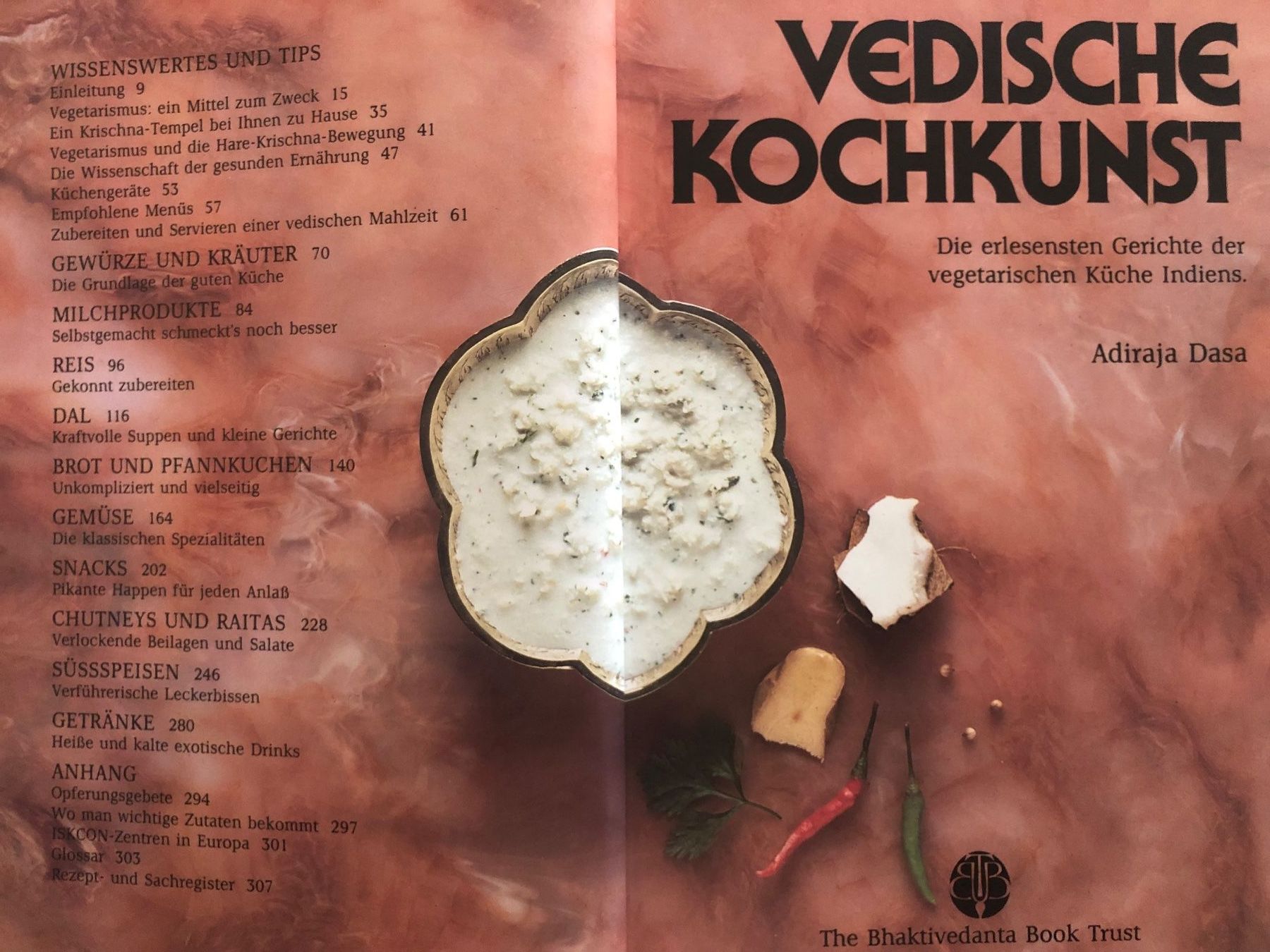 Libri: Vedische Kochkunst - Adiraja Dasa – Usato da Pfäffikon ZH venduto da Wacardo 1