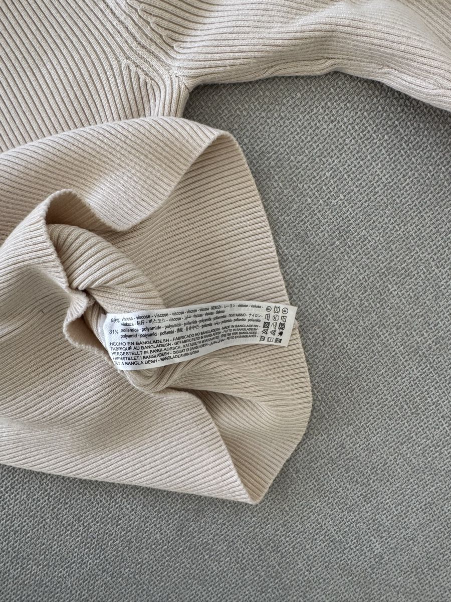 Zara Tops: Schöner beiger Stricktop von Zara, gr. S – Neu (gemäss Beschreibung) aus Granges VS von rvn 4