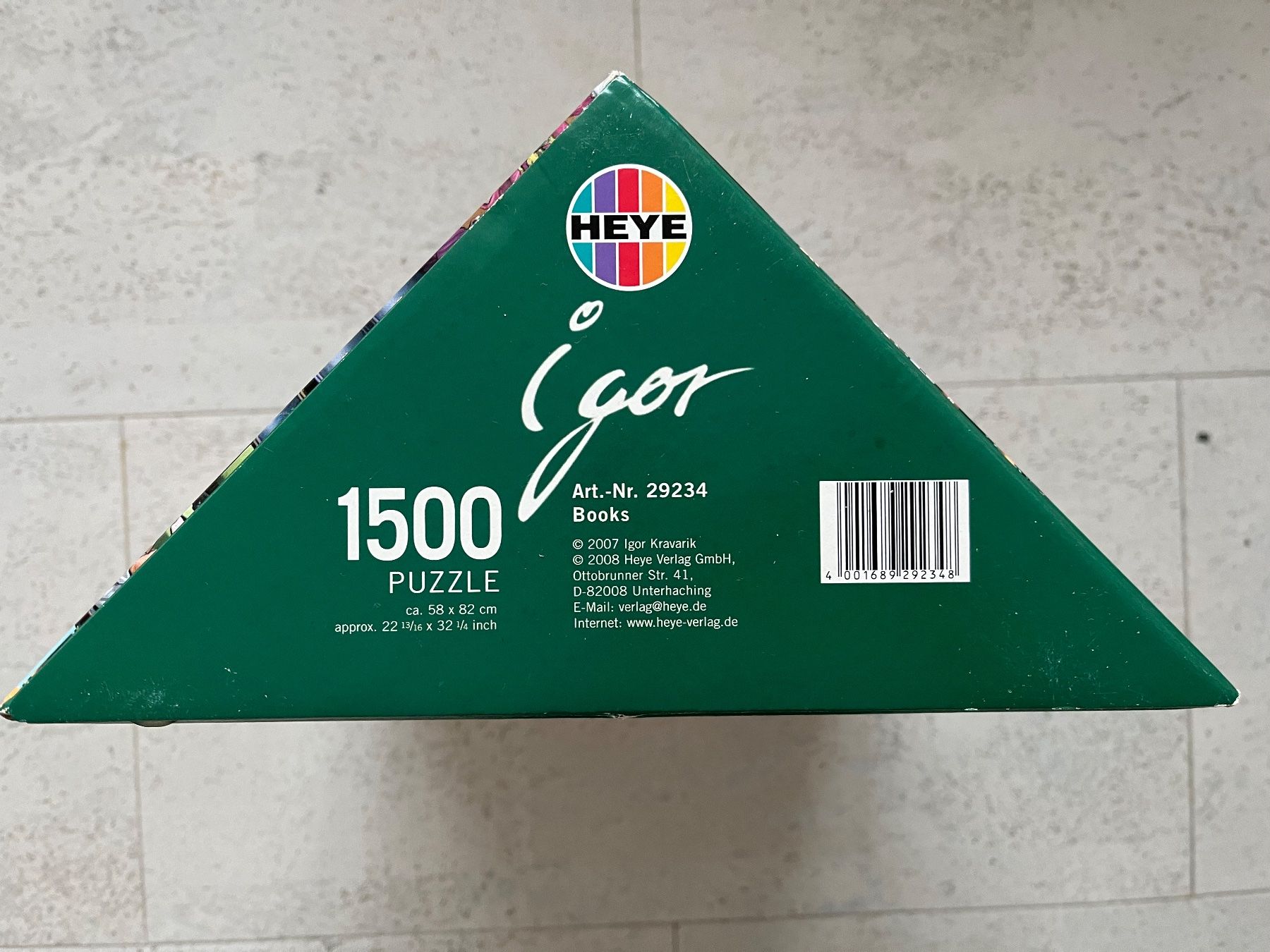 Heye Puzzle: Heye Puzzle 1500 Teile – Usato da Oberuzwil venduto da Coolan 3