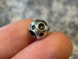 Pandora Charm Lochmuster Design - 925er Silber, Top! ✨