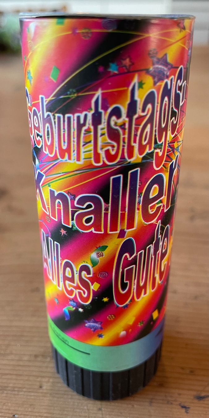 Tutte le decorazioni: Konfetti-Knaller klein – Nuovo e nell'imballaggio originale da Oberwil-Lieli venduto da Denise5 1