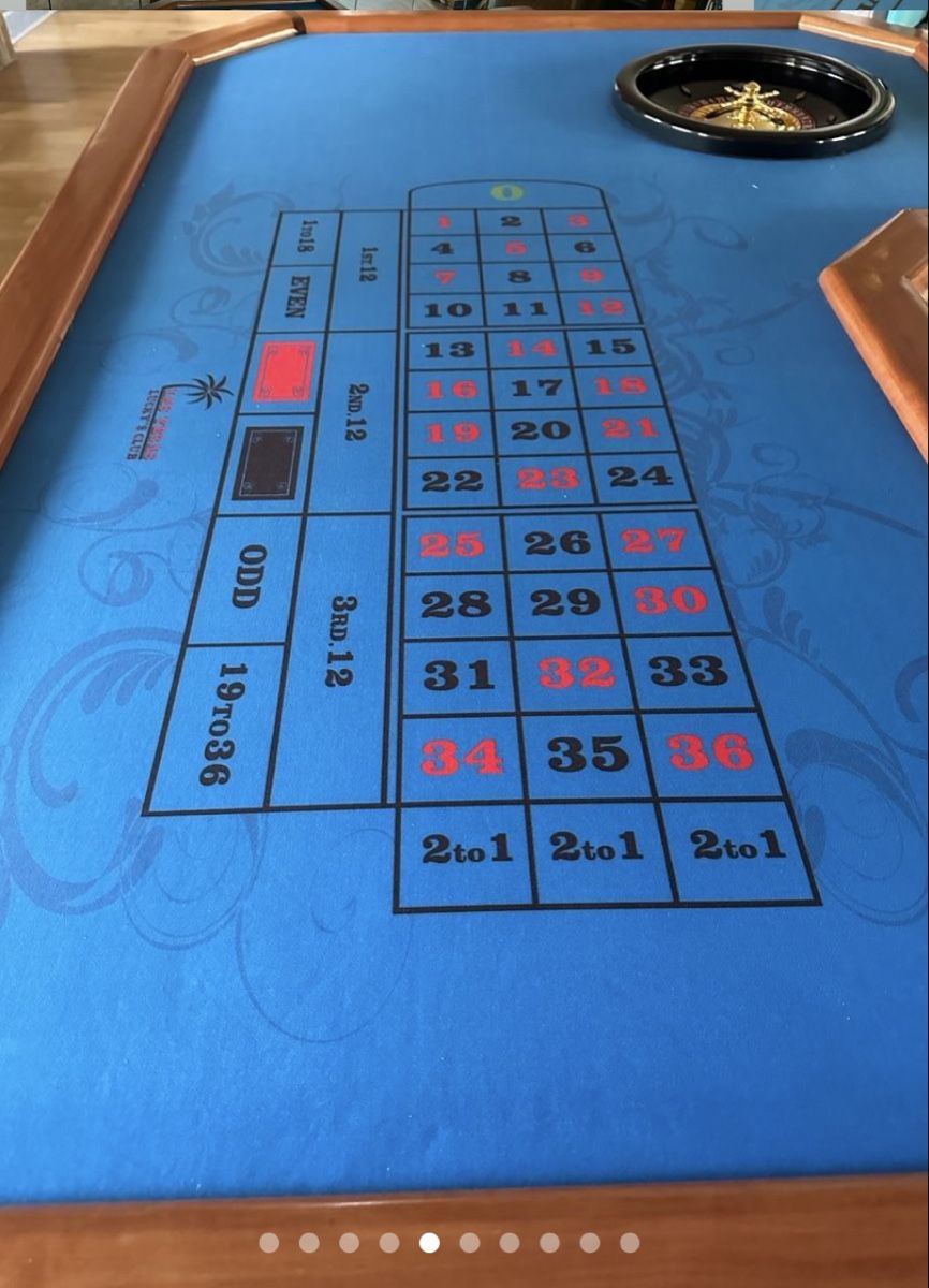 Spiele: 1 Stück/ Roulette Tisch, neuwertig, – Gebraucht aus Rheinfelden von Gazzi 3