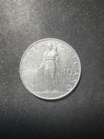 Vatikan 10 Lire 1951 Pius XII Zustand gut