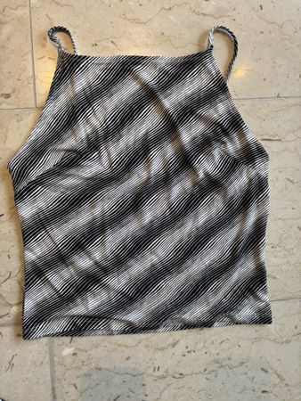 Everlane Tanktop, Gr. S, schwarz/weiss, neuwertig!