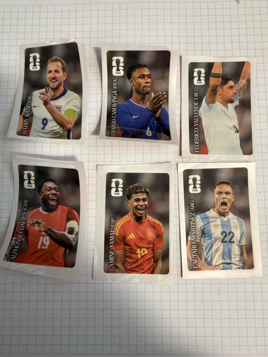 Panini Sammelbilder & Trading cards: FIFA Sticker Set 6 Spieler Coca Cola WM – Neu (gemäss Beschreibung) aus Altenrhein von Riccidp