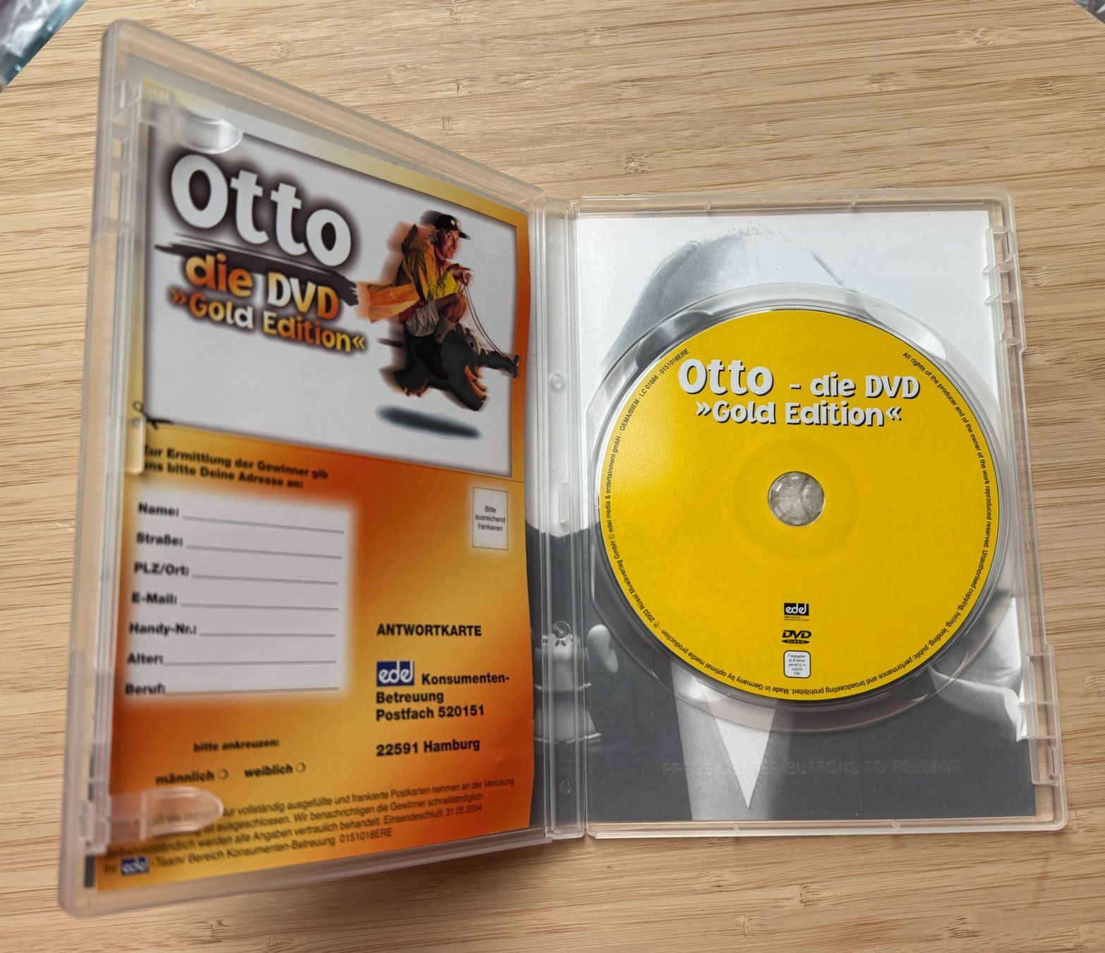 Tutti i DVDs: Otto die DVD, Gold Edition – Usato da Winterthur venduto da YaV 2