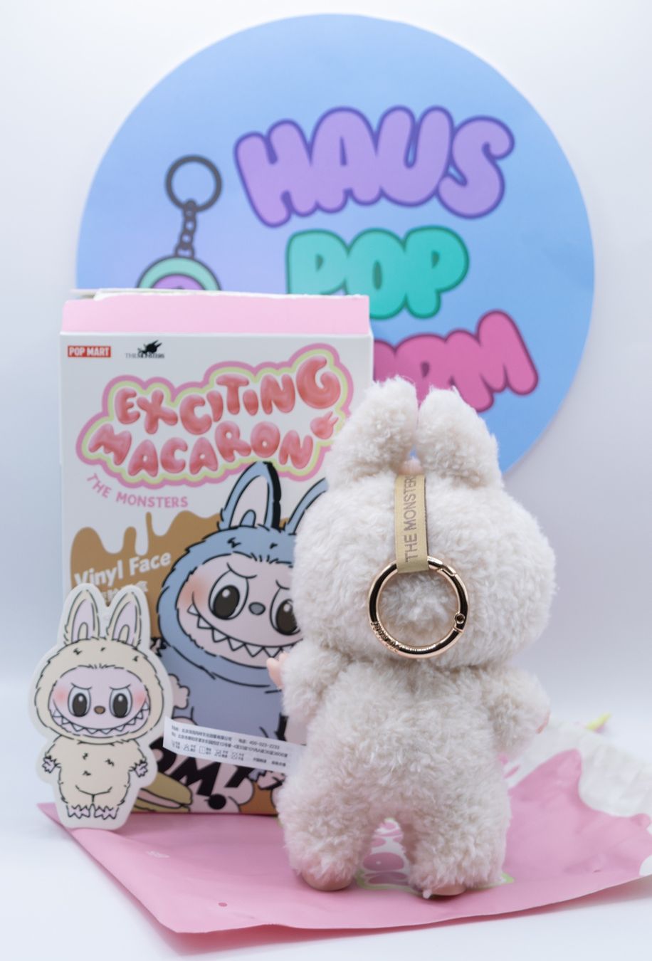 Pop Mart Figuren: POP MART The Monsters Labubu Exciting Macaron SOYMILK – Neu und originalverpackt aus Belmont-Lausanne von HausPopCharm 1
