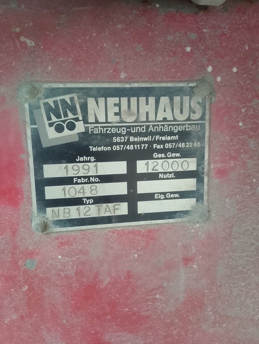 Kipper: Neuhaus 12t Kipper – Gebraucht aus Gampelen von Farm1950 8