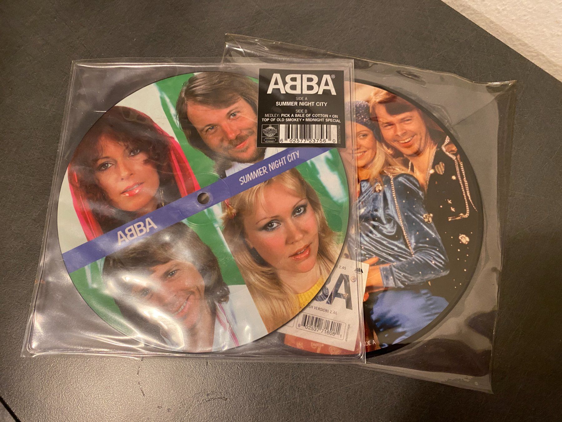 Schallplatten: ABBA - 2x Vinyl Single Picture-Disc – Neu (gemäss Beschreibung) aus Basel von VinylLover68