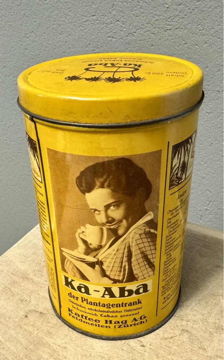 Dosen: Alte Blechdose Ka-Aba Kakao von Kaffee HAG – Gebraucht aus Rothrist von Luckywinner 3