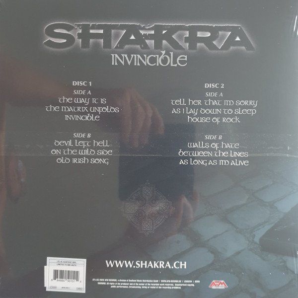 Schallplatten: Shakra: Invincible (Gatefold, Limited Edition, Clear Blue) – Neu und originalverpackt aus Brittnau von Zibu 2