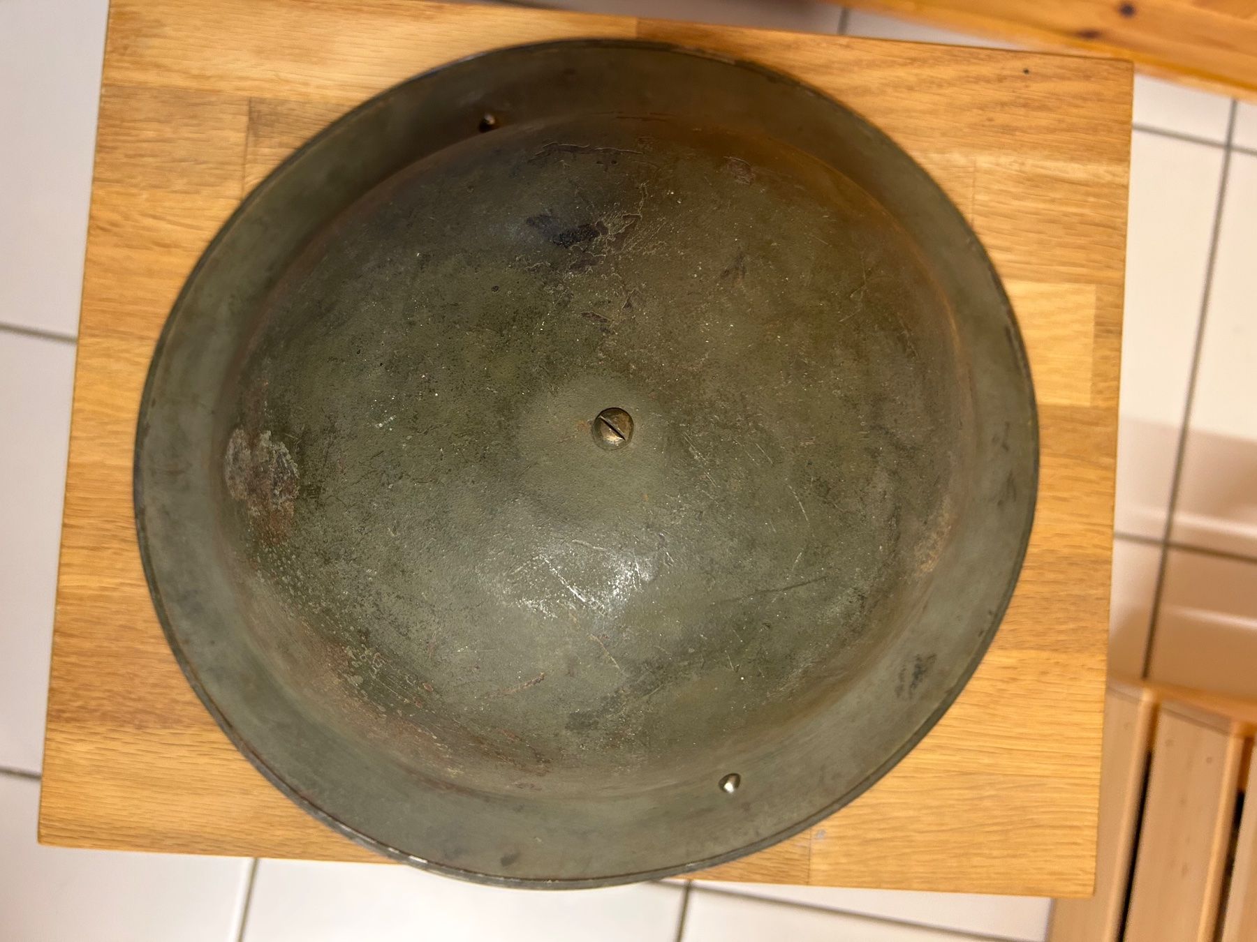 Uniformen & Effekten: Casque britannique Mk II - WW II – Gebraucht aus Corminboeuf von Leader22 1