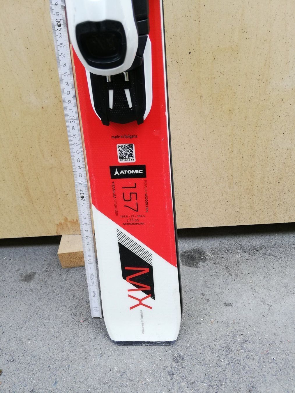 Atomic Sci: Ski Atomic mit Bindung Mercur – Usato da Davos Platz venduto da wauwauin 3