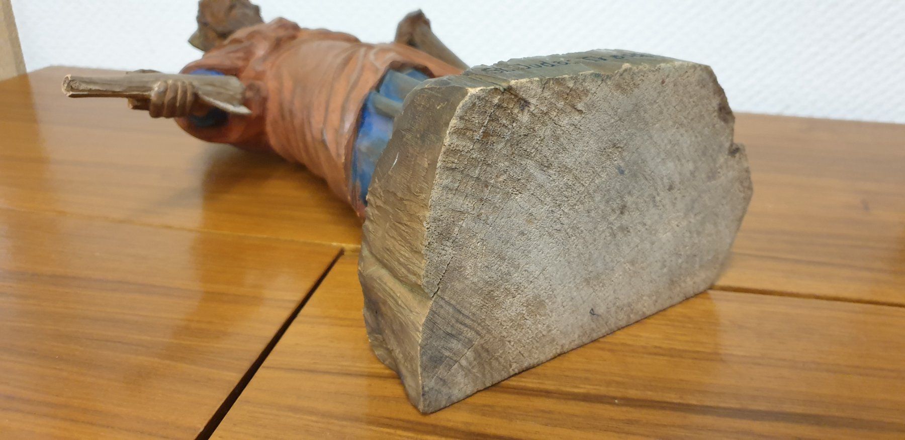Skulpturen & Statuen: Holzfigur, Heiligenfigur St. Judas Thaddäus – Gebraucht aus Emmen von Brockofsky 9