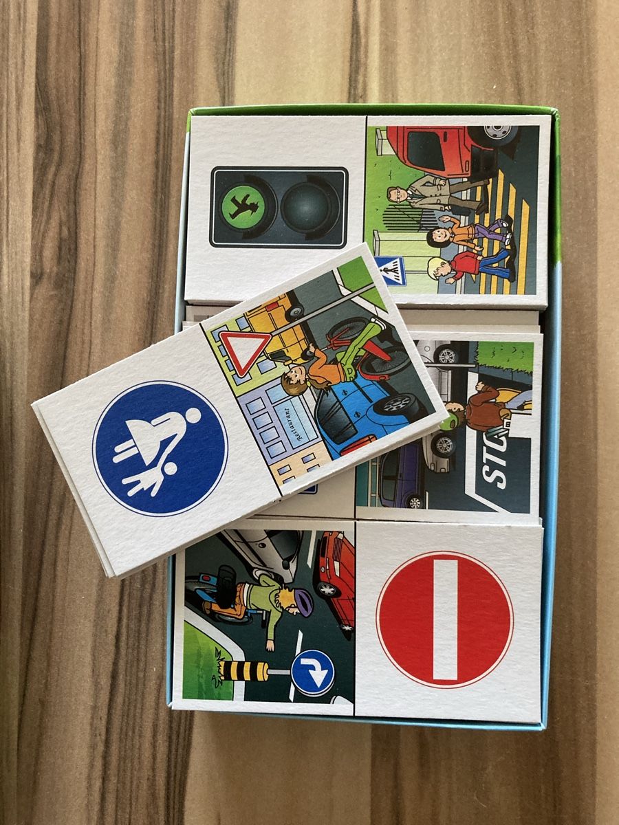 Carlit Giochi: Domino Verkehr Spiel – Usato da Aarwangen venduto da to-hirschi 1