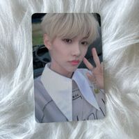 stray kids felix clé yellow wood album photocard