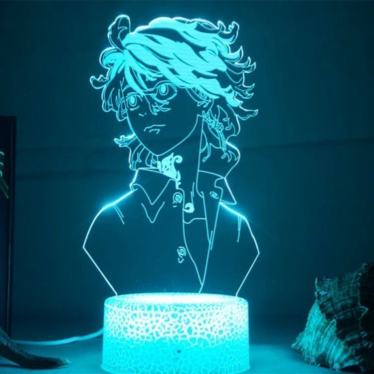 Kreative Delfin Nachtlicht Lampe – 7/16 Farben, Fernbedienung, USB, 3D LED Für Kinderzimmer, Geschenk