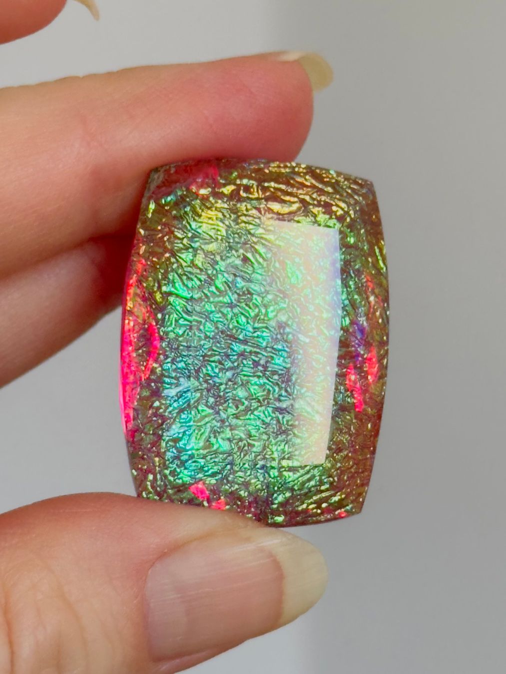 Edelsteine: Certified 98.30 Ct – Neu und originalverpackt aus Genève von AWWA 6
