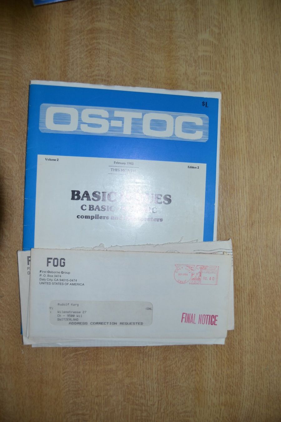 PC: Osborne 1 Portable Microcomputer – Usato da Wil SG venduto da fanofrio 9