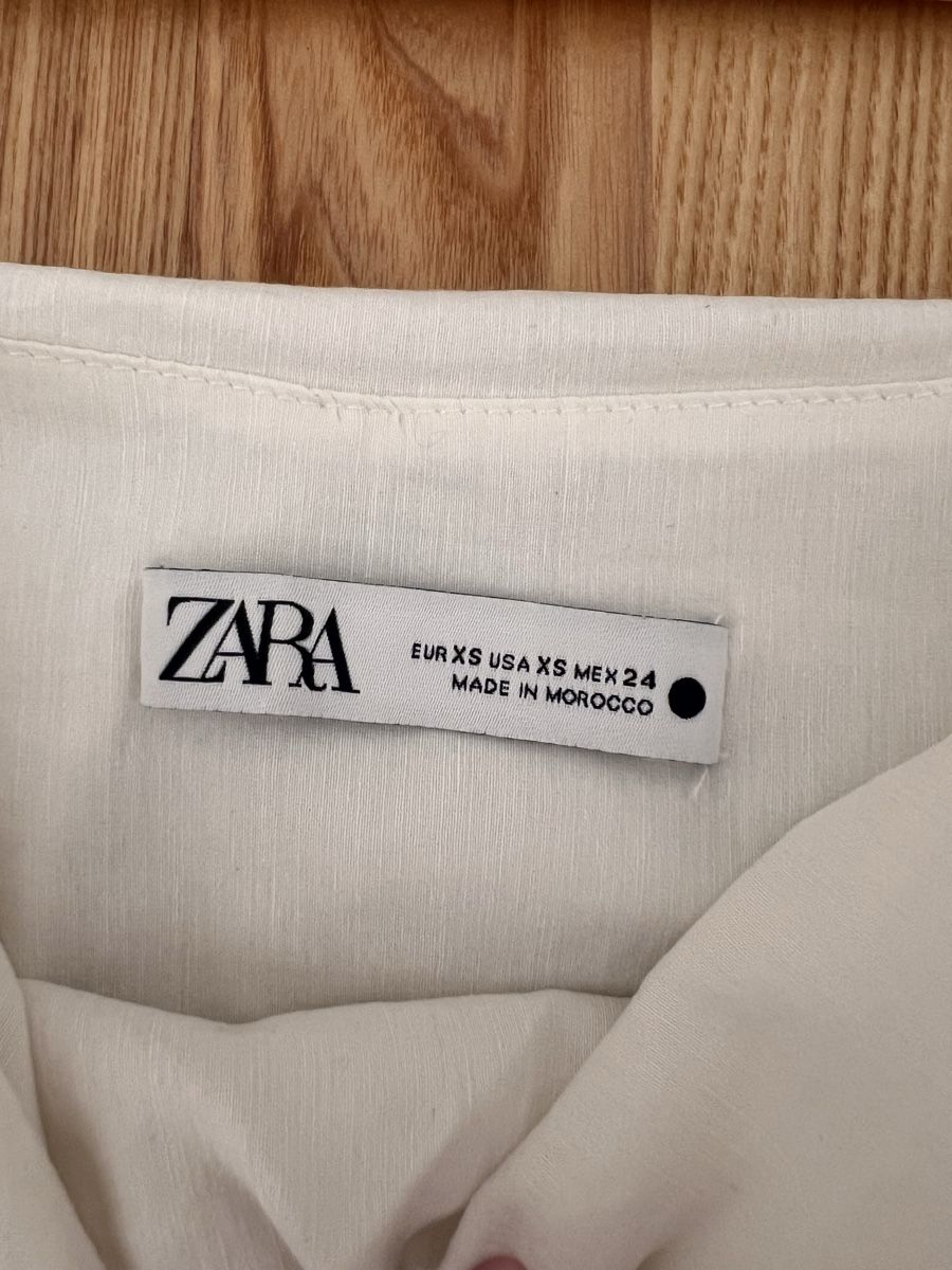 Zara Vestiti: White Summer Dress XS – Usato da Erlenbach ZH venduto da Ma.Pi 2