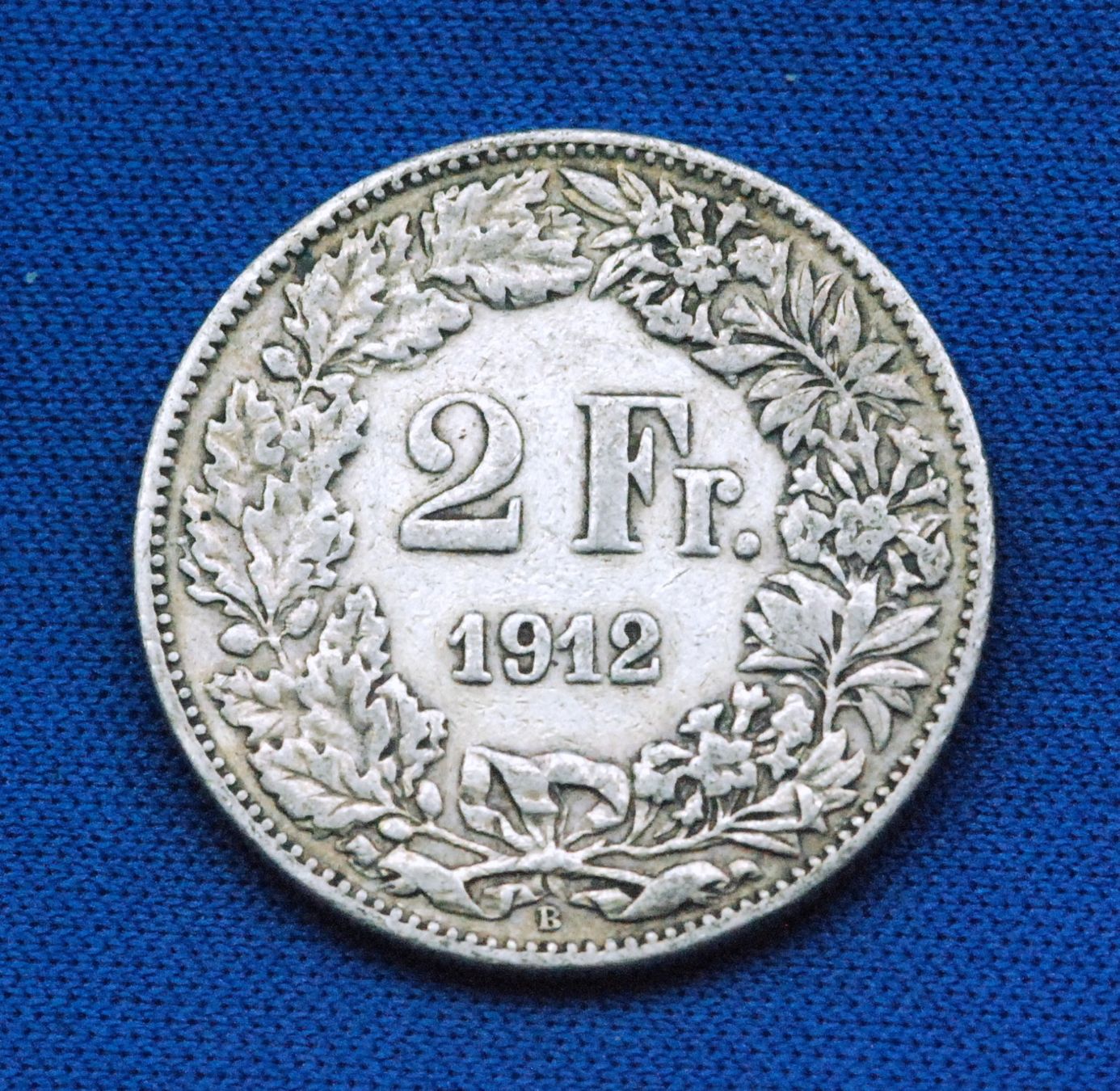 Tutti le monete: Silberner 2.- Jg. 1912, Rar – Usato da Mühlethal venduto da sowato 2