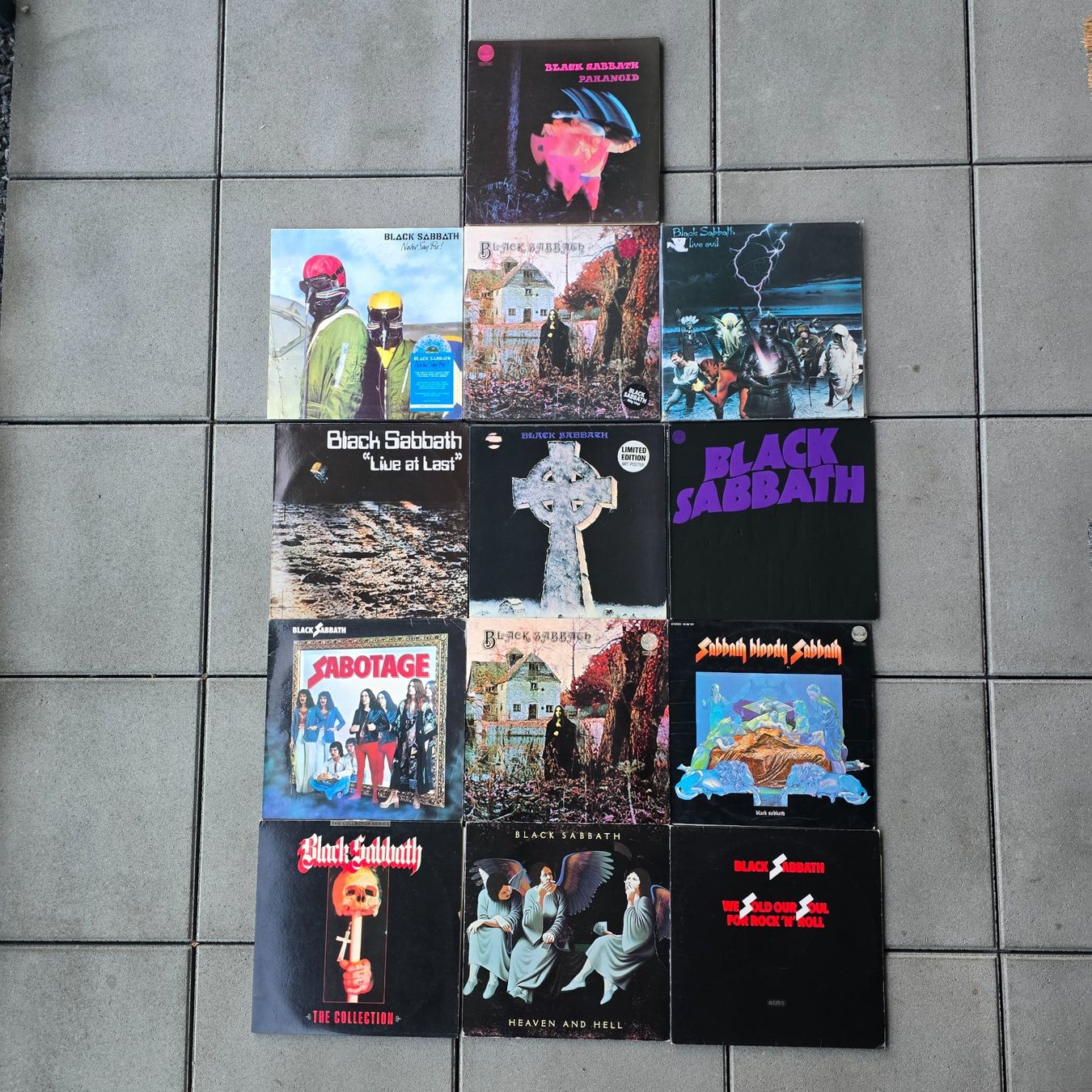 Dischi in vinile: Black Sabbath Sammlung - 13 Vinyl LPs – Usato da Worblaufen venduto da Maeder14B